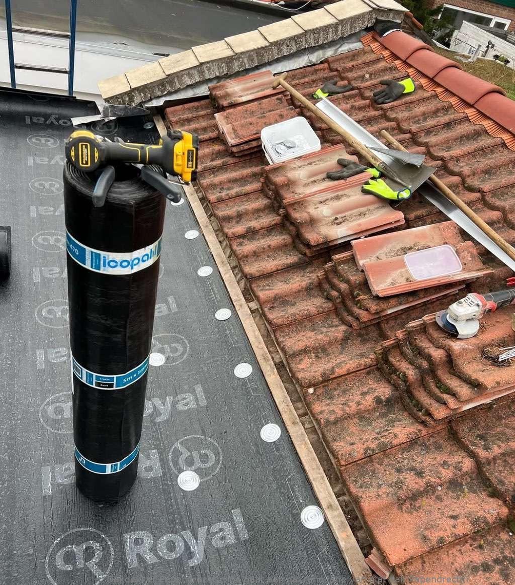 Dakrenovatie Van Plat Dak Papendrecht