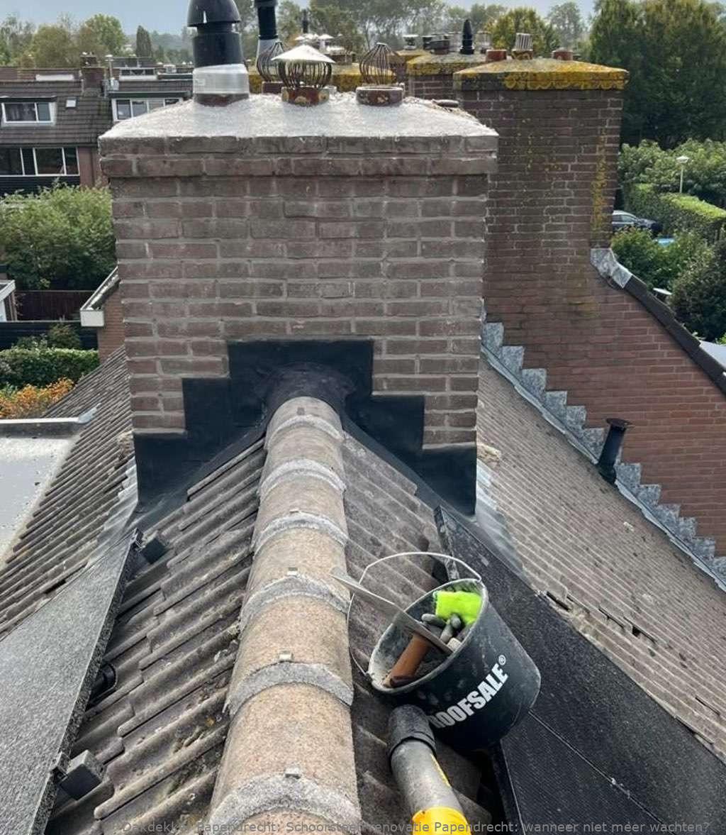 Schoorsteen Renovatie Papendrecht 1