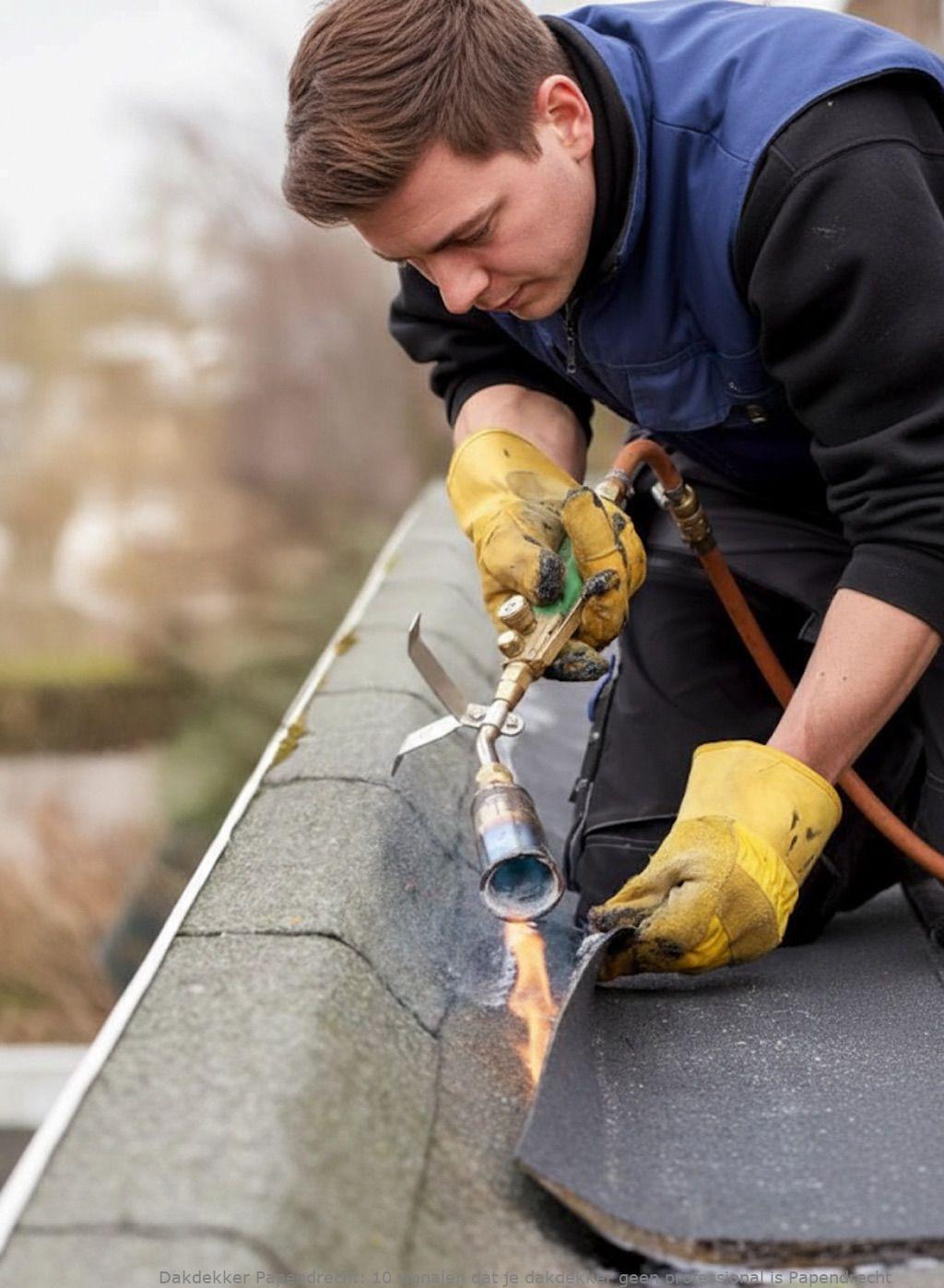 Signalen Geen Professionele Dakdekker Papendrecht